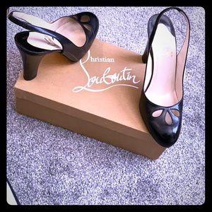 Sexy Christian Louboutin Slingback Shoes